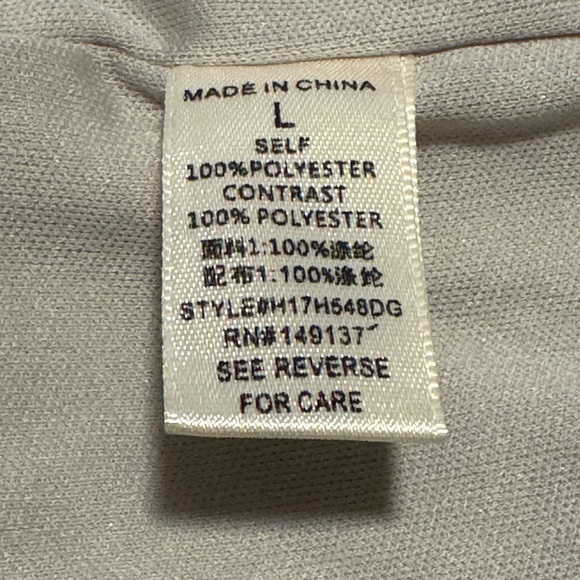 HYFVE Faux Suede Lace-Up Skirt, Light Gray, Large  Fall Winter Bow Skater Skirt - Picture 5 of 5